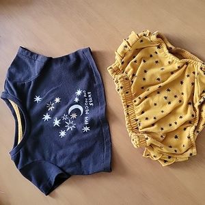 Cat & Jack Matching Baby Girl Outfit 0-3 months
